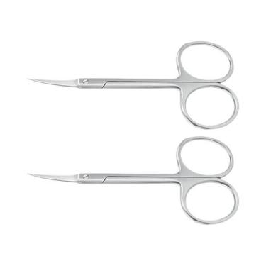 Imagem de Tesoura De Manicure De Aço Inoxidável Masculina Precisão Cutícula Alic