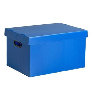 Imagem de Caixa Organizadora Plástica Prontobox 36,5 L Várias Cores - Polycart, 