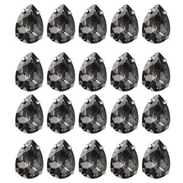 Imagem de Acessórios de Shinestone Com Brilho de Brilho à Mão DIY para Vestidos de Noiva e Caixas de Telefone-botões de de Vidro de 20pcs Com Embalagem de Embalagem de Bolhas (#1) (#2) (#3) (#4)