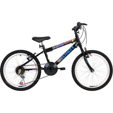 Imagem de BICICLETA ATHOR ARO 20 MTB 1X6Veloc EVOLUTION STREET MASCULINA PRETA