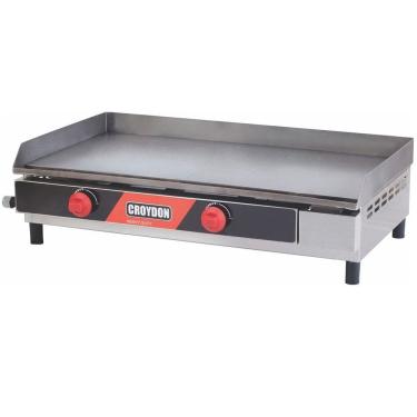 Imagem de Chapa A Gás Profissional Churrasqueira 80 Cm Croydon Fg08