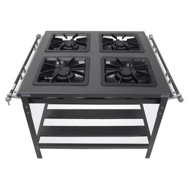 Imagem de Fogão 4 Bocas Extra Metal Brey 304