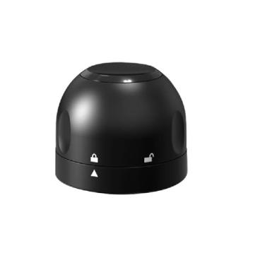 Imagem de Rolha para garrafas de espumante, Tampa Conservadora, Reutilizável para Espumante, selador garrafa de espumante a vácuo, prática, Preta