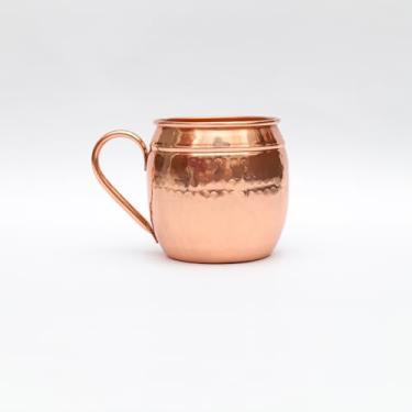 Imagem de Caneca de Cobre Puro Artesanal, 1L, 11,5 cm x 10 cm, Com Verniz