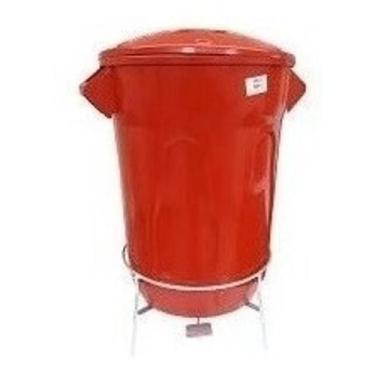 Imagem de Cesto Lixeira Plástico Pedal Com Armação Em Aço 40 Litros - JSN