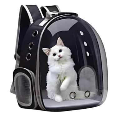 Imagem de Mochila Astronauta para Pets, Transparente com Ventilação, Bolsa de Transporte para Gatos e Cachorros
