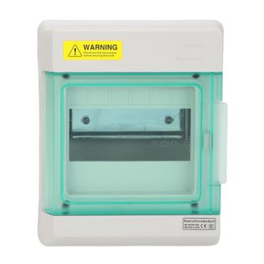 Imagem de Fockety Caixa de Distribuição de Energia de 6 Vias, Caixa de Disjuntor de 6 Vias Caixa de Disjuntor, Caixa de Distribuição de Energia Solar de Proteção de Distribuição, Painel de