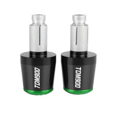 Imagem de Extremidades das manoplas de guidão de motocicleta, tampas de extremidade, acessórios deslizantes de peso para TDM900 TDM 900 900A TDM850 TDM 850