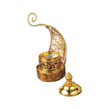 Imagem de Generic Queimador de incenso árabe para decoração de casa, fácil de limpar, incensário decorativo árabe para mesa, Sem Clipe