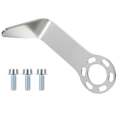 Imagem de Gulfmew 889661M Gancho de substituição de aço em forma de L com parafuso, gancho de viga de ferramenta pneumática compatível com pistola de pregos Hitachi NR83A5, NR83A5(S), NR83AA5, NV83A5, NR90AC5