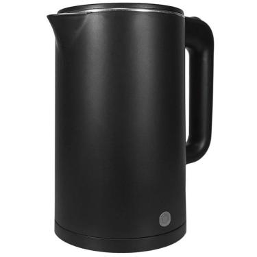 Imagem de Chaleira Jarra Elétrica Térmica Aroma 1,8 Litros Dupla Camada Reforçada 110V Preta Agratto