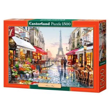 Imagem de Puzzle 1500 Peças Floricultura em Paris - Castorland Importado 1512882