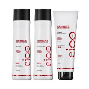 Imagem de Eico Pro Trat Obrigatório Sh 300ml + Cond 300ml + Leave-in 200ml