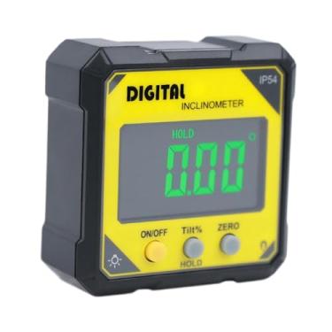 Imagem de Bothyi Medidor de ângulo digital para marcenaria, transferidor eletrônico, medidor de chanfro, inclinômetro digital, localizador de ângulo para serra de mesa