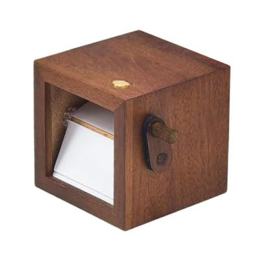 Imagem de Generic Álbum de fotos manual de flip book faça você mesmo, presente elegante e exclusivo, máquina de animação com manivela para aniversário, dia dos, 16 Páginas