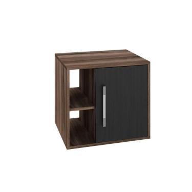 Imagem de Gabinete Soft 500 Perffect Acetinado Nogal C-preto ônix