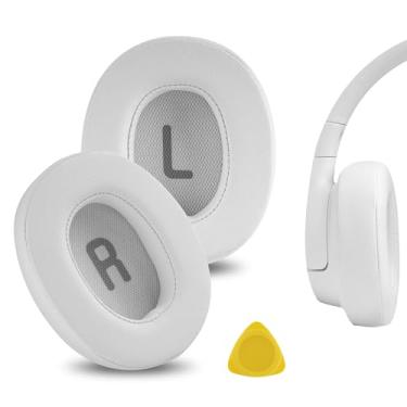 Imagem de GEEKRIA Almofadas De Reposição Quickfit Compatíveis Com Fones Ouvido Sem Fio Jbl Tune 700Bt, 750Btnc, 710Bt, 720Bt, 760Nc, 770Nc (Branco)