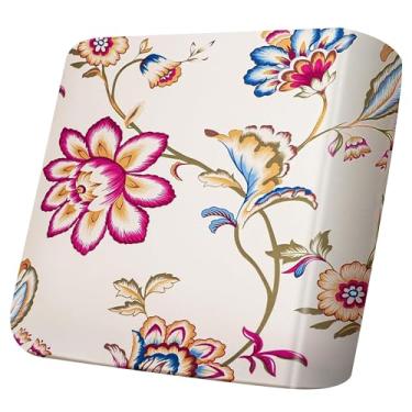 Imagem de FORCHEER Capas de almofada de sofá estampadas laváveis e elásticas antiderrapantes para poltronas de sofá adequadas para poltronas internas e externas (1 peça, estilo 15)