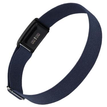 Imagem de Faixa de braço de nylon elástico, macio, respirável, ajustável, com capa compatível com Whoop 5.0 One Peak MG/LIFE (ECG não suporta)