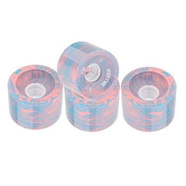 Imagem de KiBcsLic 4 Rodas de Reposição para Skate 78A de 2,75 X 2 Polegadas para Skate, Longboard, Cruiser, Etc, Multi