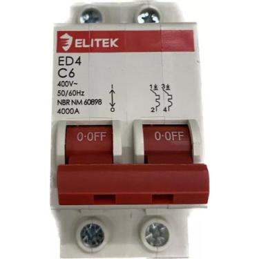 Imagem de Disjuntor Bipolar Duplo 06a, 10a, 16a,20a, 25a, 32a,40a, 50a, 63a, 70a