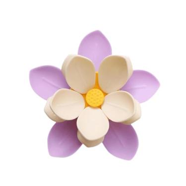 Imagem de Bothyi Clipes para sacos de alimentos, clipes para salgadinhos, utensílios de cozinha, criativos portáteis para vedação de sacos, adesivos de geladeira para, Roxo