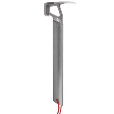 Imagem de Domary Martelo de Camping Multifuncional, Aço Inoxidável, Alça de Liga de Alumínio, Leve para Camping, Mochila, Caminhada, Com Puxador de Unhas, Abridor de Garrafas, para Uso Ao Ar