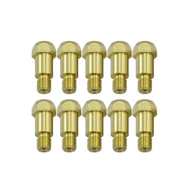 Imagem de RIVERWELD 36KD MB36 Suporte de ponta de contato difusor de gás 142.0020 M8x28mm MIG MAG CO2 acessórios de tocha de soldagem consumíveis pacote com 10