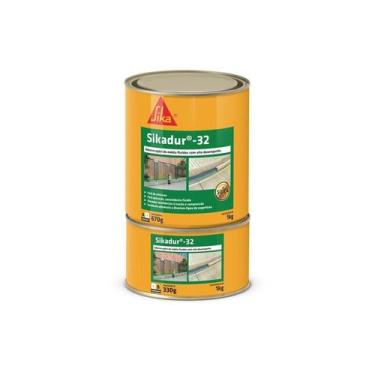 Imagem de Cola Sikadur -32 Para Ferro E Concreto 1Kg