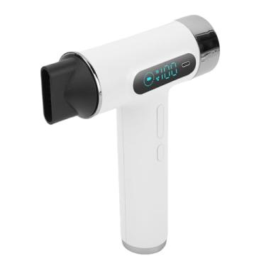 Imagem de Luqeeg Secador de Cabelo Sem Fio 300w USB E Recarregável Tipo C Secador de Cabelo com Corpo Metálico Configurações Multimodo Temperatura Ajustável para Uso Doméstico, Ao Ar Livre