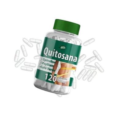 Imagem de Quitosana Natuervas 120 Cápsulas  Suporte Natural para Cuidado Diário