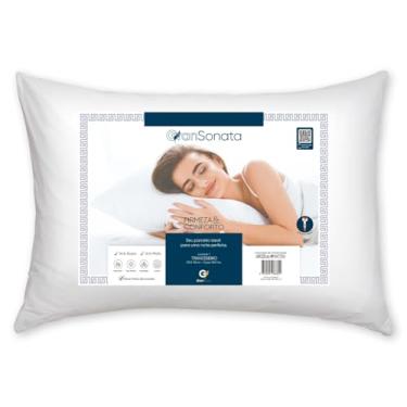 Imagem de Travesseiro Antialérgico 50x70cm Suporte Médio GranSonata