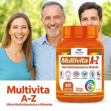 Imagem de Multivitamínico Multivita AZ Ultra Multivitamínico e Minerais 60 caps.