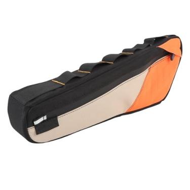 Imagem de Mingzhe Bolsa de Armazenamento de Quadros de Bicicleta Material Leve à Prova de Chuva Material Triângulo Bolsa para Chaves de Phone Chaves de Ciclismo de Viagem da Montanha da Montanha (Laranja)