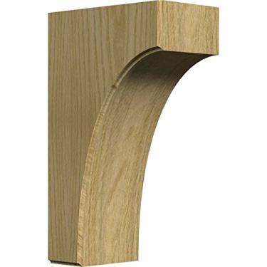 Imagem de Ekena Millwork BKTW04X06X10CVRO-CASE-6 Suporte Clarksville, carvalho vermelho - pronto para ser manchado