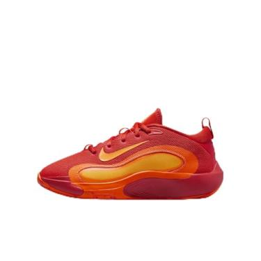 Imagem de Nike IsoFly Tênis de basquete infantil grande (FN4384-800, Team Orange/Total Orange/Branco/Laser Orange), Laranja Team/Laranja Total/Branco/Laranja Laser, 20 BR