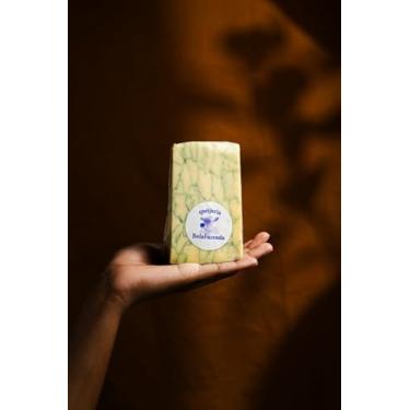 Imagem de Bela Fazenda Queijo Amazonito, Queijo Artesanal com Spirulina, Marmorizado, 200g