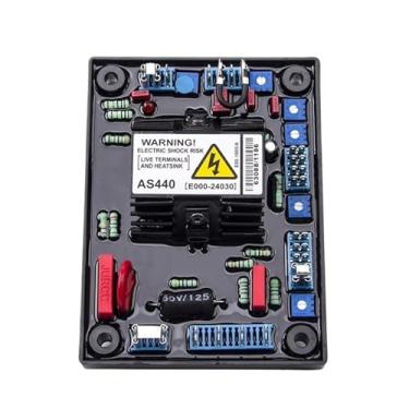 Imagem de 1 peça controlador regulador vermelho AS440 AVR regulador automático de tensão estabilizador painel de controle alternador sem escova peças AVR AS 440