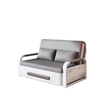 Imagem de Sofá-cama dobrável Sala de estar Sofá-cama integrado dupla utilização dobrável individual(X-Large)