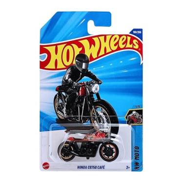 Imagem de Hot Wheels 2025 Honda CB750 Café HW Moto Ages 3 and Up 150/250 (Black)