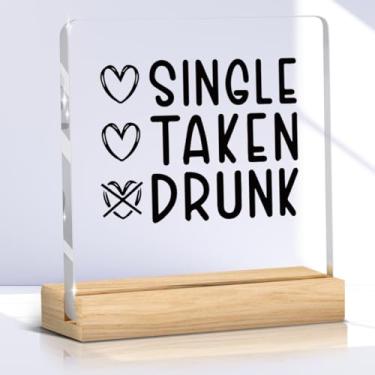 Imagem de Citações engraçadas placa acrílica decoração de mesa decoração de cubículo para casa sarcasmo humor, presentes para mulheres mamãe Nana Mimi aniversário