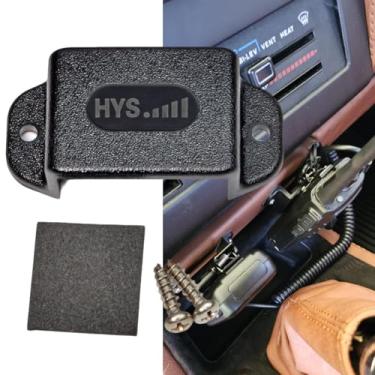 Imagem de Rádio CB resistente com suporte de clipe de cinto, kit universal de carro de lado único com parafusos para walkie talkies portáteis VHF UHF