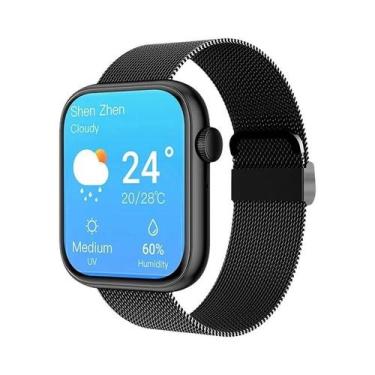 Imagem de Relógio Inteligente Feminino Com Tela Sensível Ao Toque Bluetooth À Pr