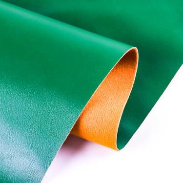 Imagem de Tecido de couro sintético para artesanato, tecido sintético macio de poliuretano estofado, projetos faça você mesmo para barco ao ar livre, cadeira de sofá de costura automotiva, corte individual de 1