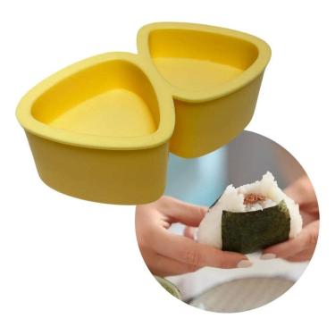 Imagem de 2X Forma Onigiri Forminha Bolinho De Arroz Japonês Duplo Mol