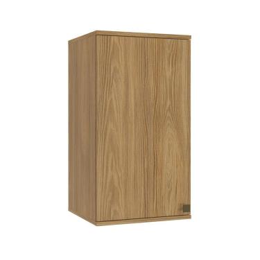 Imagem de Armário Aéreo Celeste Kappesberg 100% Mdf 1 Porta Nogueira