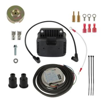 Imagem de A-HEENGOINWEI Kit de ignição de fogo único 53-660 Kit de ignição eletrônica programável serve para Big Twin Shovelhead Evolution & Sportster