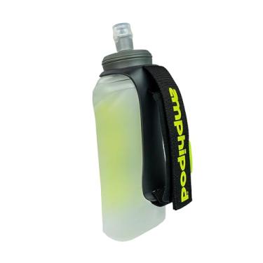 Imagem de Amphipod Frasco macio portátil minimalista da Soft-Tech, garrafa de água dobrável para corredores com alça de mão para corrida, maratonas e treinamento esportivo