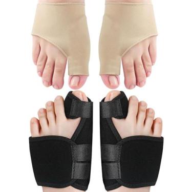 Imagem de Kit 2 pares joanete protetor corretor ortopédico - SWG, BEGE, ÚNICO