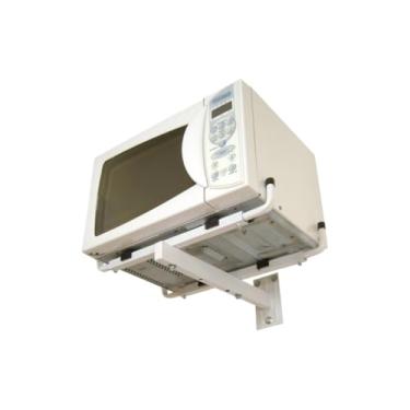 Imagem de Suporte Para Micro-Ondas | Prateleira ReforçAda De Dupla Camada(Branco,cor)